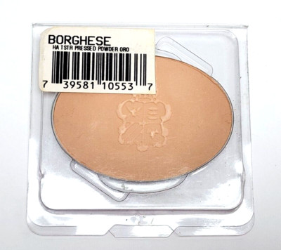 BORGHESE PRESSED POWDER ORO REFILL & FREE FACE BRUSH