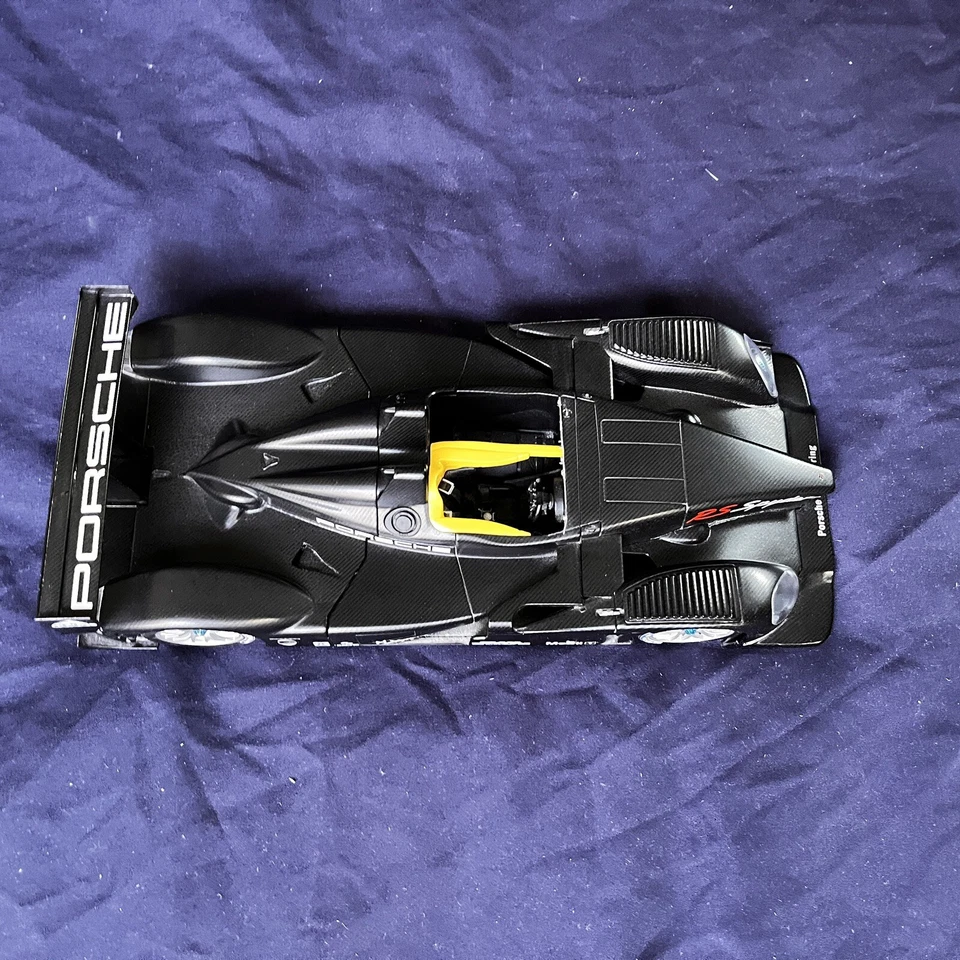 AUTOart 1:18 PORSCHE RS SPYDER FIBRA DE CARBONO NEGRO **LEER** Foto 4 de 4