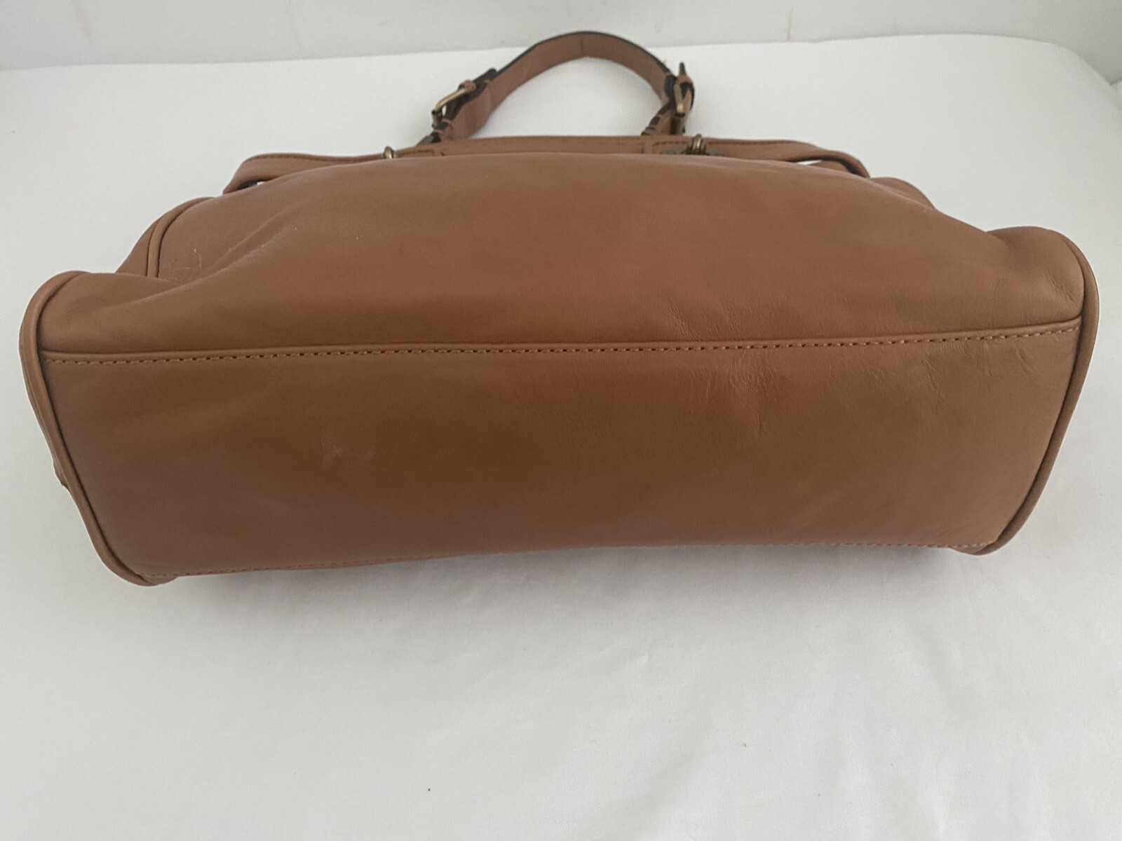 TABOLTS LIGHT BROWN LEATHER PYTHON PRINT DETAILS … - image 6