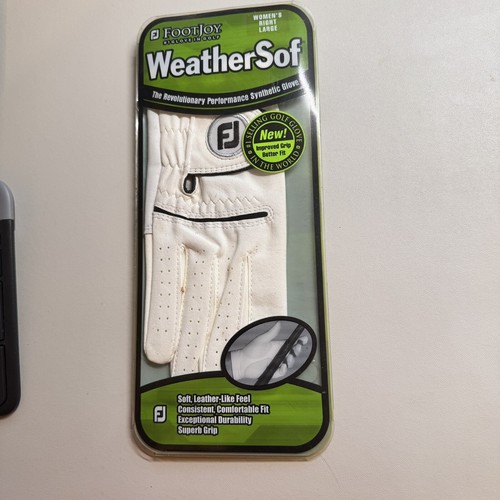 FOOTJOY WEATHERSOF GLOVE - Women's RIGHT HAND LARGE - NEW OLD STOCK 2005 - 第 22/22 張圖片