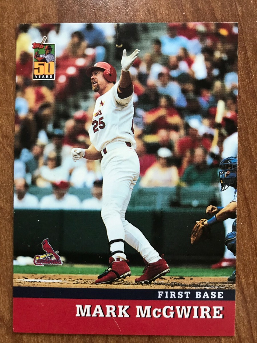 NEW Postopia World Pass 50 Years Topps BB Card Mark McGwire