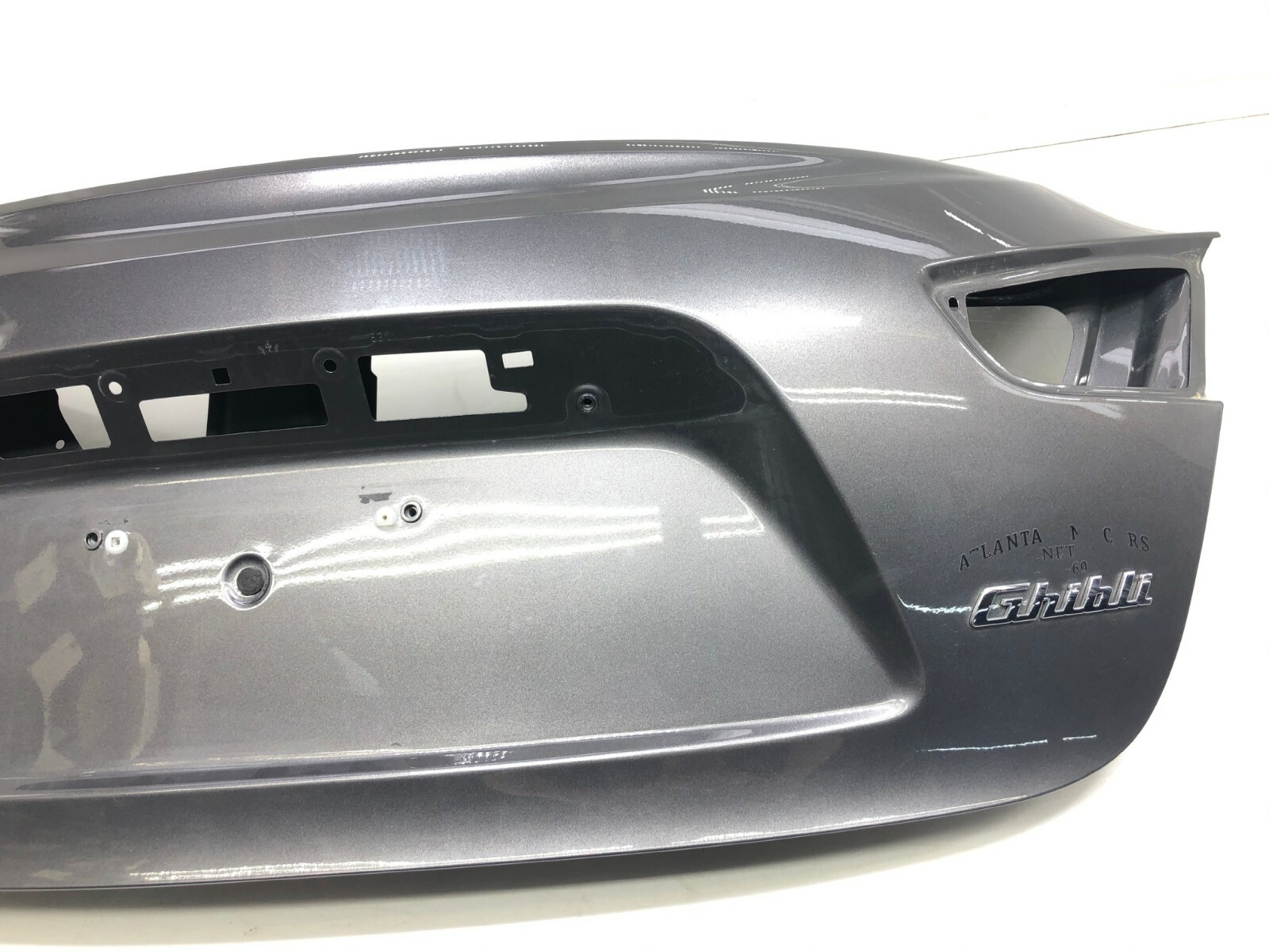 2014-2019 MASERATI GHIBLI SQ4 TRUNK LID TAIL GATE OEM.