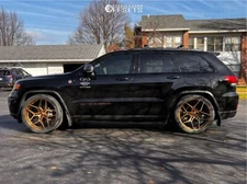 22” ROHANA RFX11 BRONZE FLOW FORGED WHEELS FOR JEEP GRAND CHEROKEE 22X10.5 ET.30