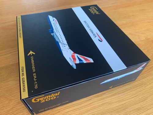BRITISH AIRWAYS Embraer ERJ-170 Gemini Model 1:200 G2BAW560 G-LCYG BA CityFlyer - 第 3/11 張圖片