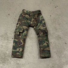 SU-CG-CAM: 1/12 Green Camo Cargo Pants for 6" Vtoys Mezco ML Muscular body