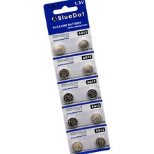 10 Pk AG12 LR43 386 301 L1142 LR1142 D301 D386 Alkaline Button Cell Battery