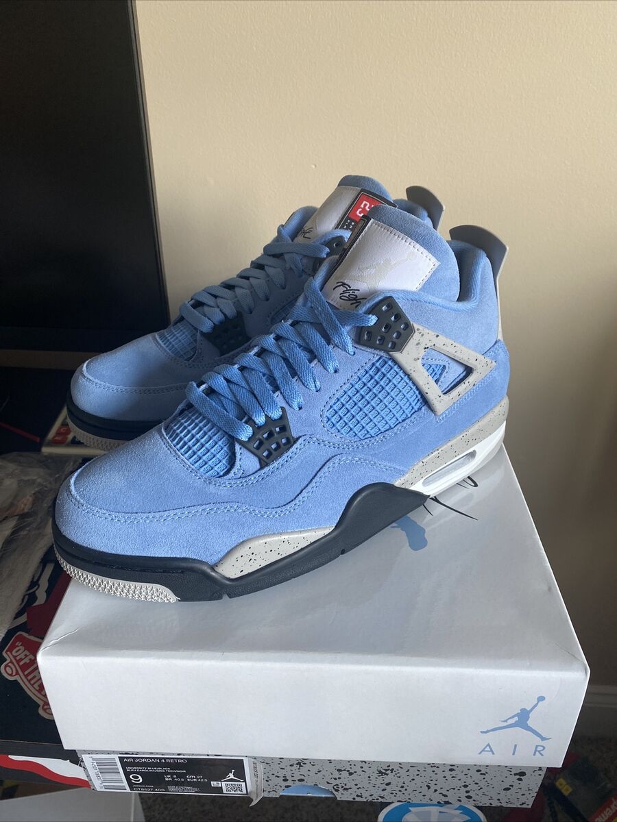 Air Jordan Retro 4 University Blue Size9 Ds Og All Brand New Air Jordan Retro 4 University Blue Size9 Ds Og All Brand New