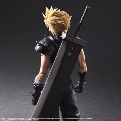 FF7 Final Fantasy VII Remake Sephiroth&Cloud Action Figure Play
