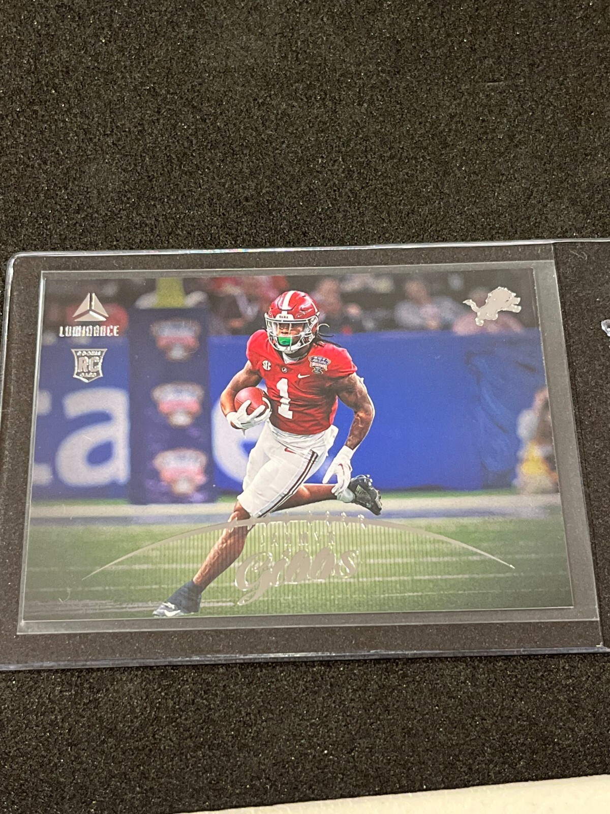 2023 Panini Luminance Football Jahmyr Gibbs Rookie Horizontal #186 - Lions