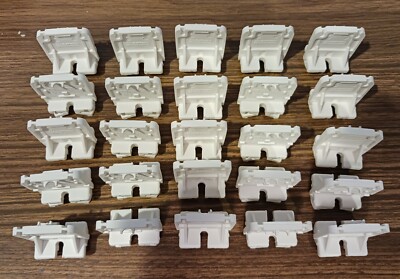Marathon Terminal Block End Brackets. 6H38-E-C. 3/8''  (25 pk). NEW Free Shipping