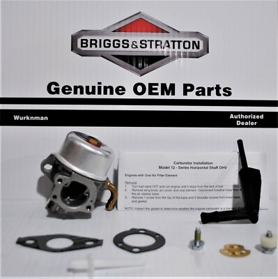 Briggs and Stratton 798650 Genuine Parts Carburetor 591299 698474 