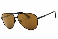 BMW BW0054-H 02G Matte Black/Brown Mirror 60-12-140 Sunglasses New Authentic