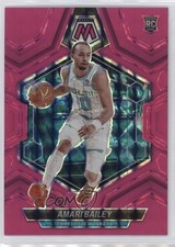 2023-24 Panini Mosaic Rookies Fluorescent Pink Prizm 9/10 Amari Bailey #231 0o4t