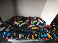 Huge Lot of Thomas The Train  Friends Mixed Wooden  Metal Railway Engines Cars