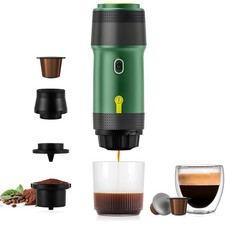 Kaffeemaschine 3-in-1 Tragbar Espresso Maker Camping Büro 20 Bar