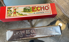 Echo Harp M. Hohner 1494 Key of C Vintage original box