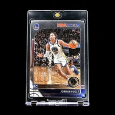 Jordan Poole Rookie Card RC 2019-20 Panini Hoops Premium Stock Warriors - #223