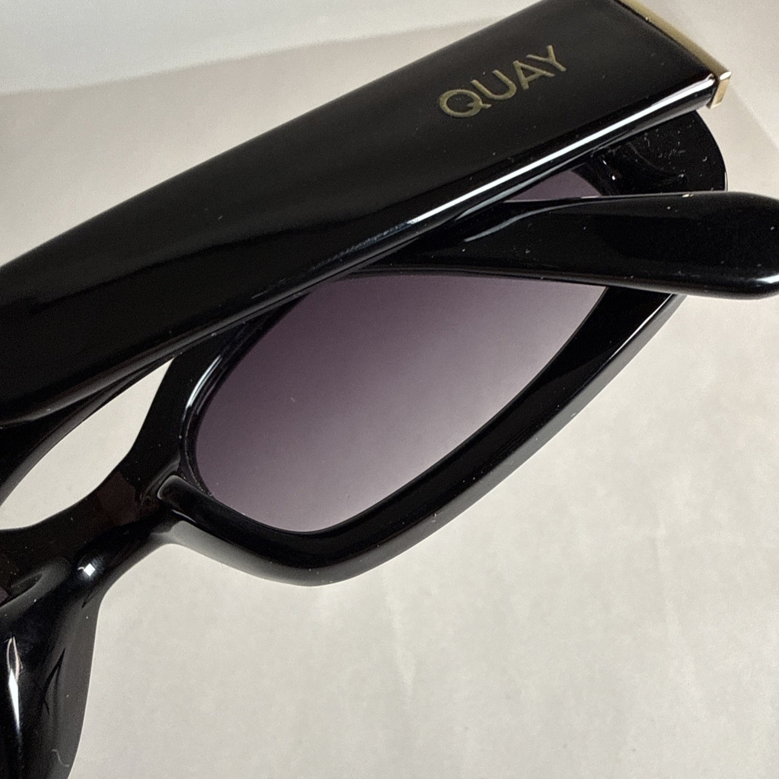 Quay Australia Narrow Rectangular Sunglasses – Bl… - image 6