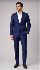 Suitsupply Navy Blue Suit Jacket / Blazer Size 42 Excellent Condition