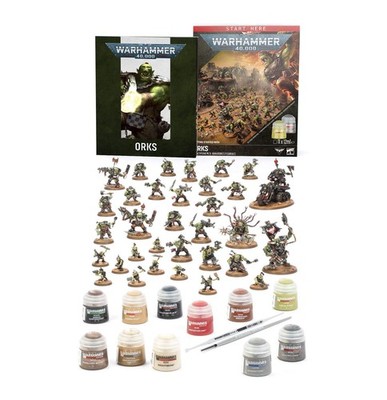 GETTING STARTED WITH ORKS Games Workshop Warhammer 40000 PREORDER Ships 7/25