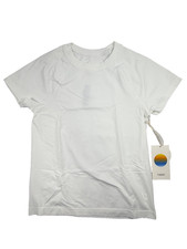 Vuori Short Sleeve Seamless Surge Tee White Women's Size Small VW1197 NWT