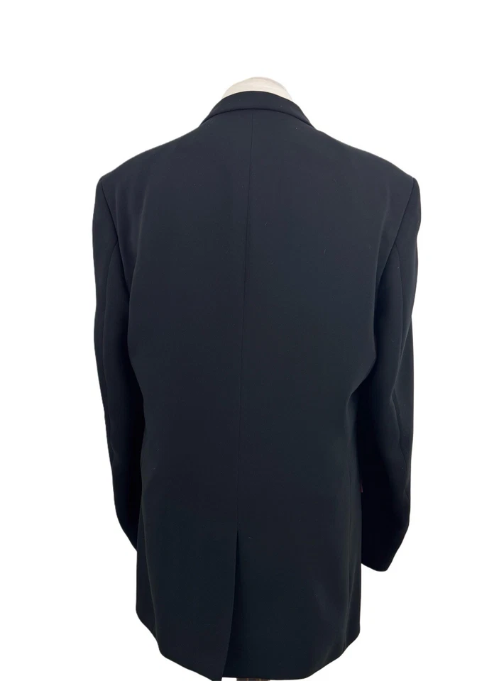 Gibson Black Suit Mod Style 100%POLYESTER 42/34 3 Button Excellent Condition a23 - Image 4 of 4