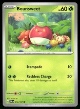 bounsweet pokemon card value Bounsweet Reverse Holo NM 008/182 Paradox Rift Pokemon Card