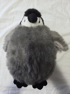 Douglas Cuddle Toy Bird Plush Stuffed Animal Gray Black White Soft Plush