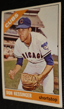 1966 TOPPS BASEBALL SET. #24 Don Kessinger, Chicago Cubs, VG/VGEX