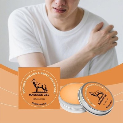 3x Therawolf Neuro Balm,Natural Herbal Joint Care Cooling Soothing