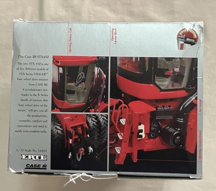 Ertl Series II Precision 1/32 Case IH STX450 In Box - Image 4 of 4