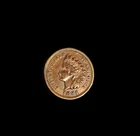 1891 INDIAN HEAD CENT AU