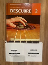 Descubre, Level 2, Teacher's Annotated Edition, Teach Spanish, homeschool book