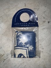 Seagram's VODKA BANDANA HANDKERCHIEF AMERICAN MADE USA GRAPHICS