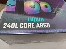 Cooler Master MasterLiquid 240L Core 240mm Close-Loop AIO Liquid Cooler, ARGB
