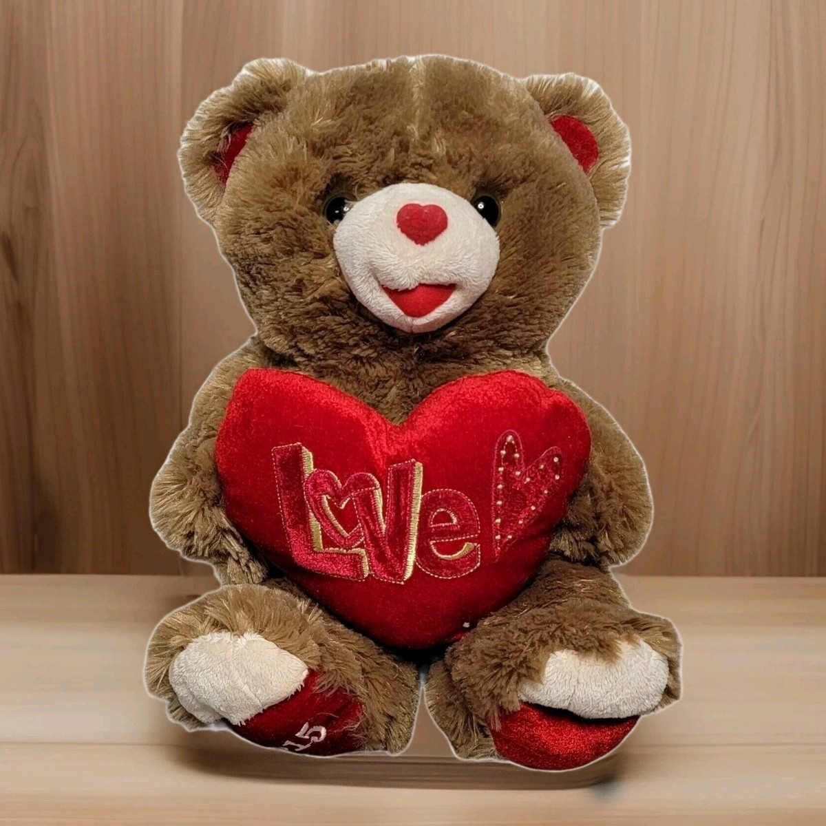 Dan Dee Collectors Choice Sweetheart Teddy LOVE Bear Valentine Day