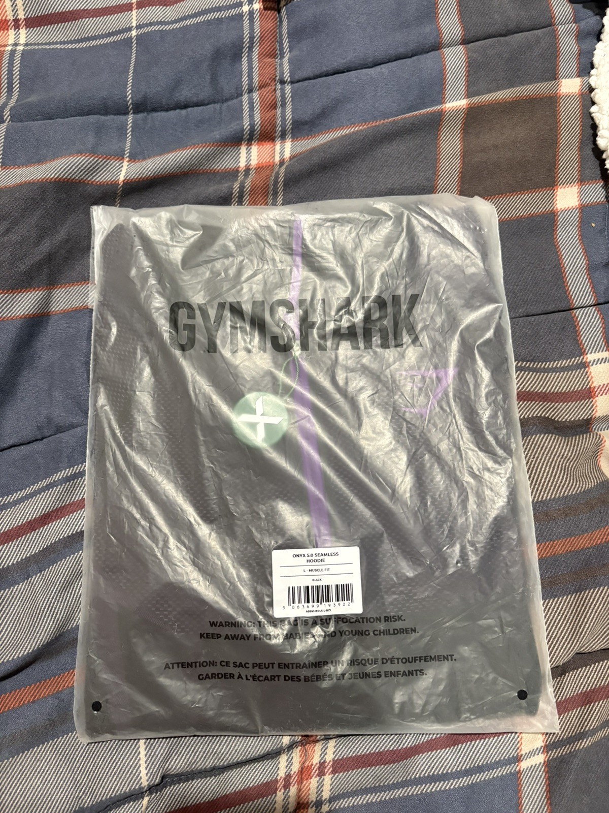 NEW Gymshark Onyx 5.0 V5 Hoodie Purple | Stock X Verified |  IN HAND SHIPS ASAP 