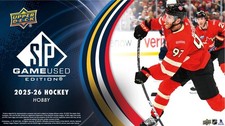 2025-26 SP Game Used Base, Rookies, & Parallels