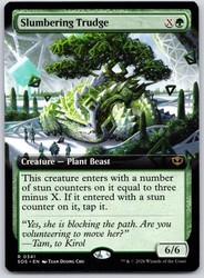 Slumbering Trudge (Extended Art) - Secrets of Strixhaven