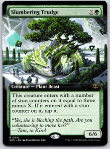 Slumbering Trudge (Extended Art) - Secrets of Strixhaven
