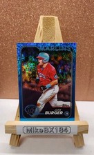 JAKE BURGER  2024 Topps Series 1 BLUE HOLO FOIL 298/999 #125  Miami Marlins
