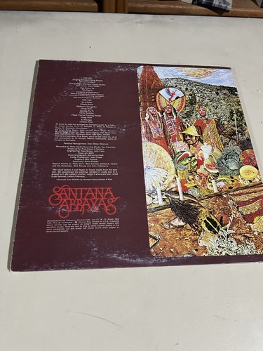 SANTANA ABRAXAS CLASSIC ROCK VINYL '70 COLUMBIA JC 30130 GATEFOLD - Picture 2 of 4