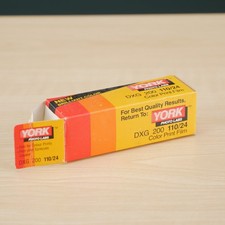 York Photo Labs DXG 200 Color 110 Film 24 Exposures Expired 11/1991