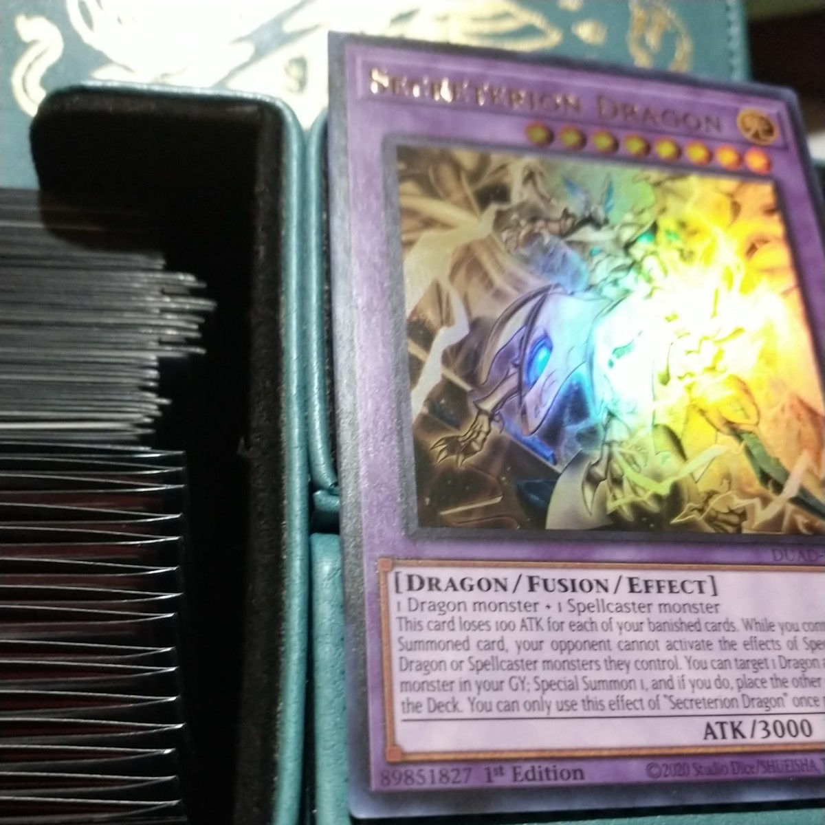 Secreterion Dragon DUAD-EN037 Ultra Rare 1st Edition LP Yu-Gi-Oh