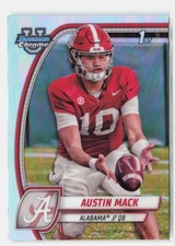 2024 Bowman University Chrome #87 Austin Mack Refractor
