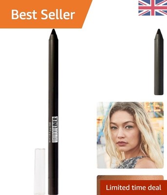 Langanhaltender wasserfester Gelstift Eyeliner mit integriertem Anspitzer - tiefer Onyx