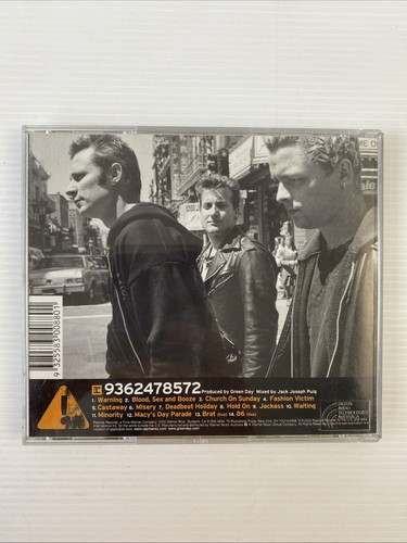 Warning by Green Day Benmont Tench (CD, 2000) Very Good Condition Album - Picture 2 of 5