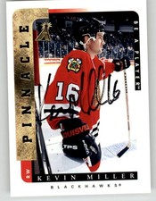 1996-97 Pinnacle Be A Player Autographs Kevin Miller #165