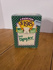 Vintage Leggs Pantyhose Size B Suntan Sheer Toe 2 Pair Pack