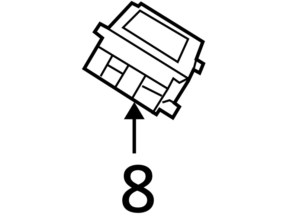 Chassis ECM Bag Occupant Restraint Roof Air Bags Fits 14-20 CARAVAN 832049 - Изображение 3 из 4